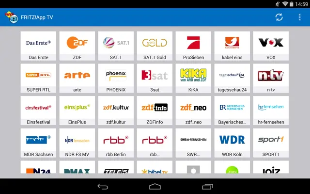 FRITZ!App TV android App screenshot 2